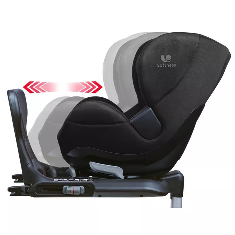 Silla de Auto Renolux Gaïa R129 i-Size Negra